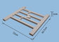 Özel Beton Balyozlar Kalıpları Köprü Çit Kalıpları Kullanımlık 93.7 * 72 * 5 cm Tedarikçi