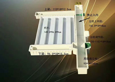 Çin Plastik Beton Çit Panel Kalıpları Pürüzsüz Yüzey Yüksek Mukavemet Aşınma Direnci Tedarikçi