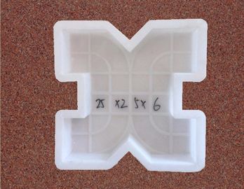 Çin Çimento Fayans Paver Blok Kalıpları X - Tipi Çim Beton Geçit Kalıpları PP Malzeme Fabrika